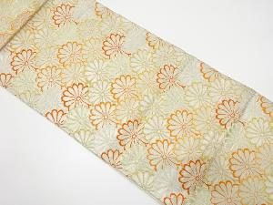 花尽くし模様織り出し袋帯